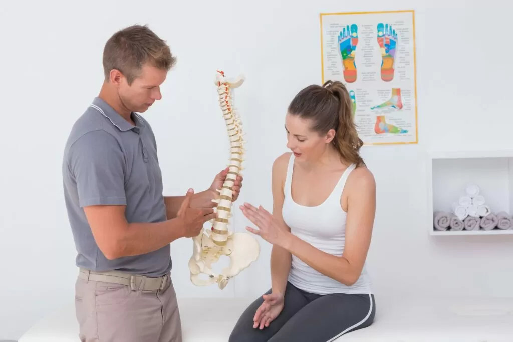 Herniated discs causing back pain